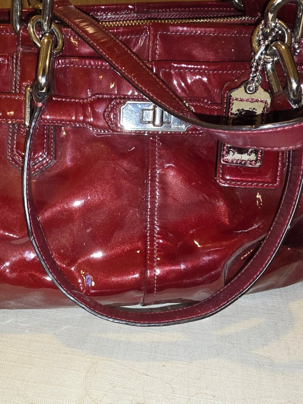 Coach Patent Leather satchel